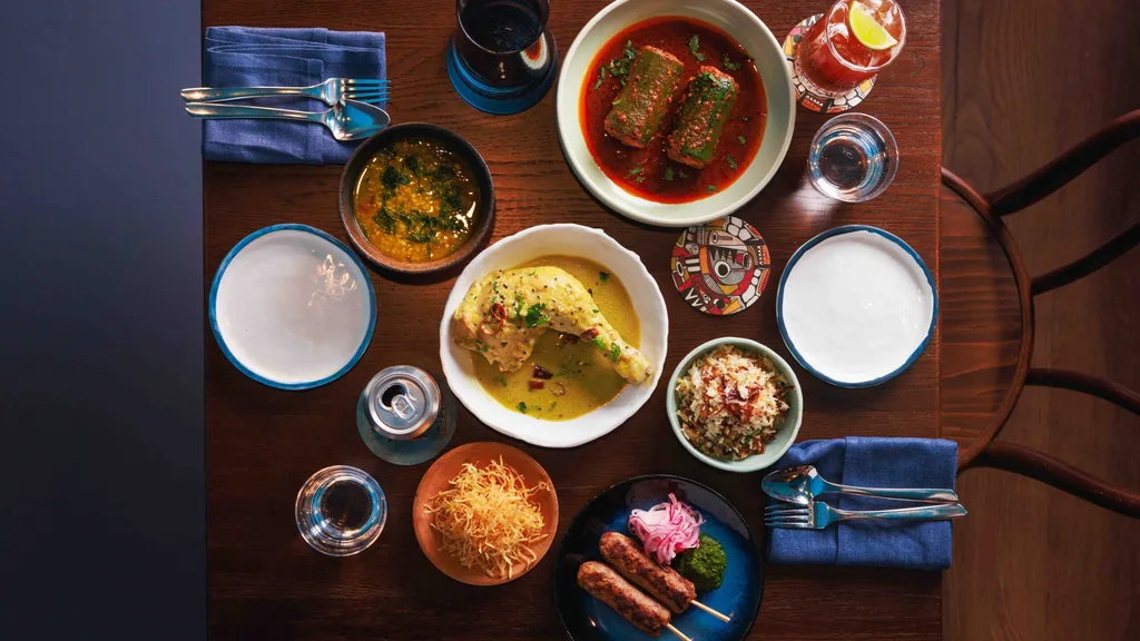 A spread at Kolkata Social in Newtown.