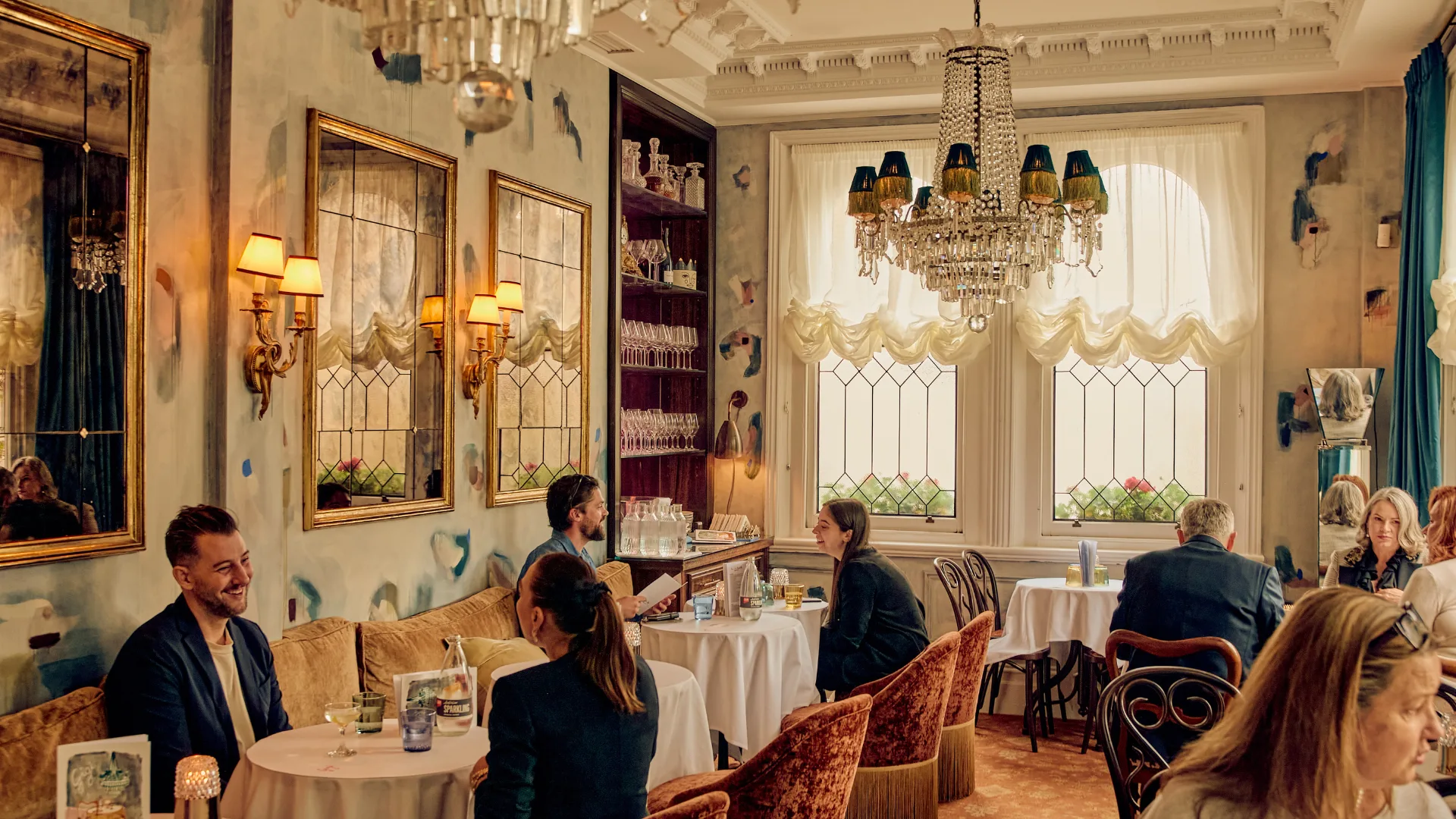 The interiors at Gigi in Melbourne