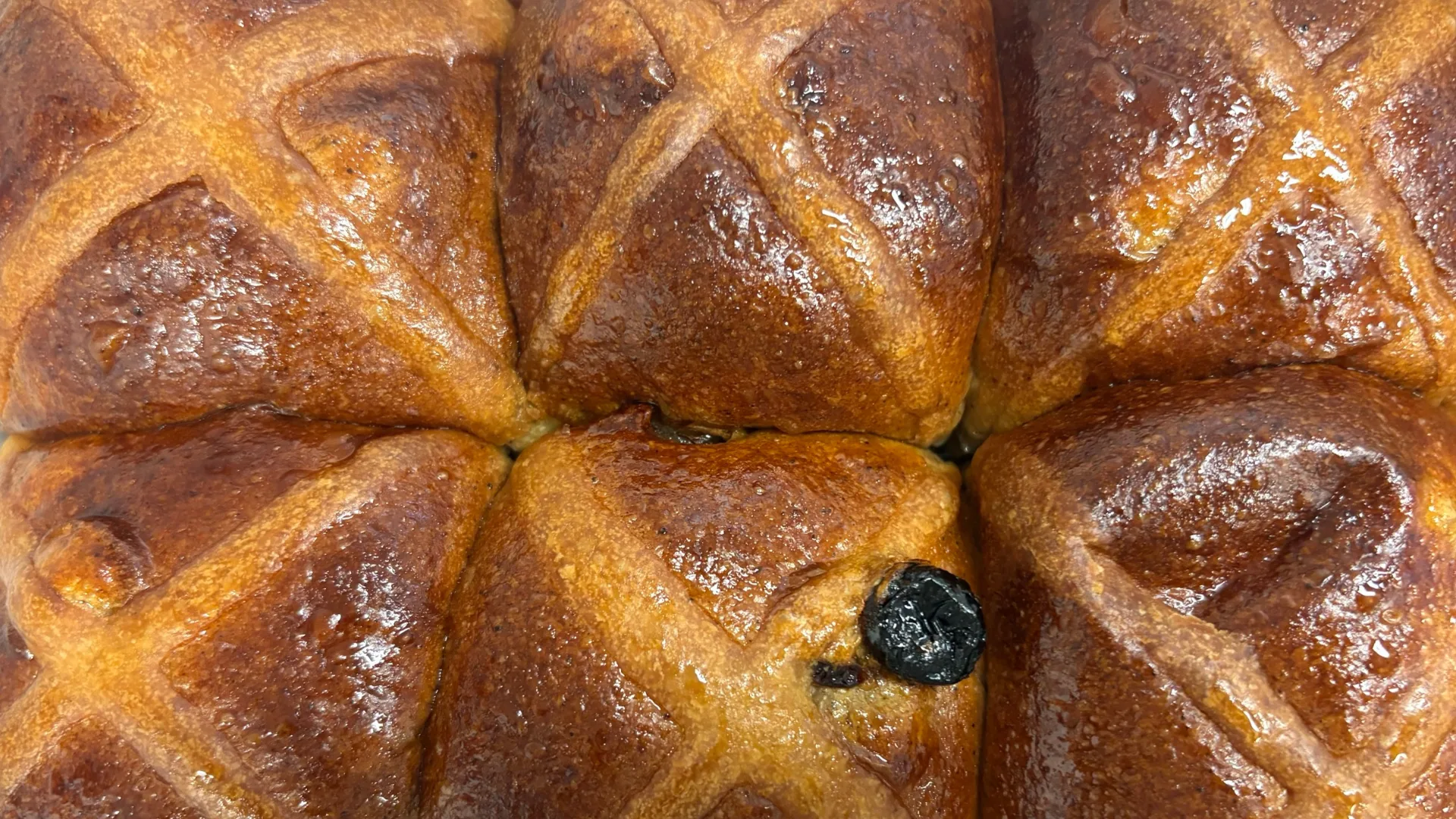 A.P. Bakery's hot cross buns