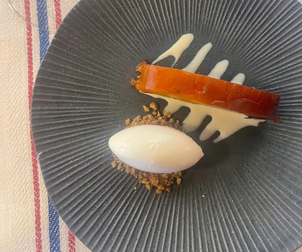 Caramelised apple terrine at Tedesca Osteria