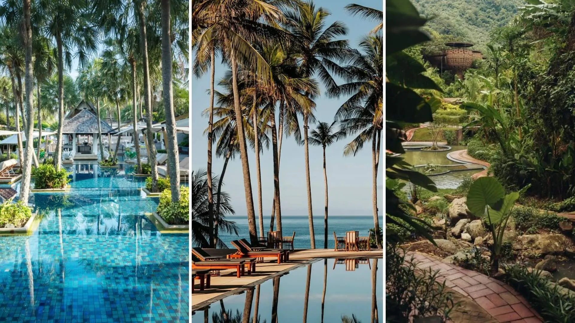 Best Phuket resorts featuring Anantara Mai Khao Phuket Villas, Amanpuri and Keemala Hotel Phuket