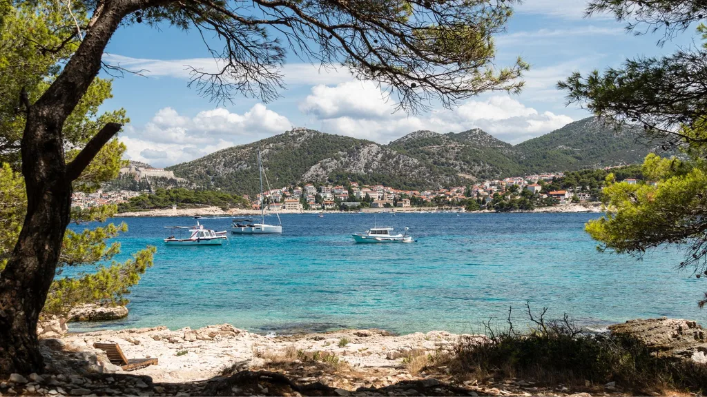 view of hvar, croatia