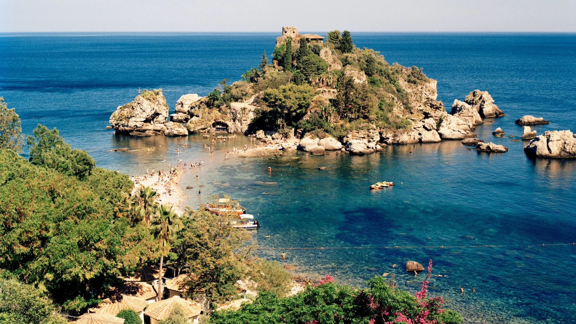 Isola Bella in Taormina, Sicil