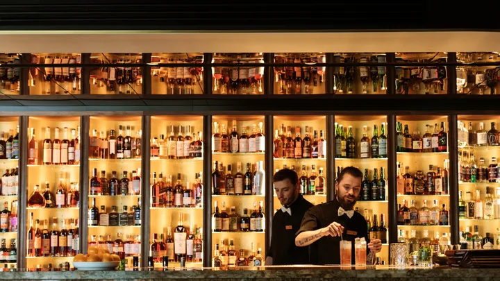 Evolve Spirits Bar at MACq01 Hotel, Hobart