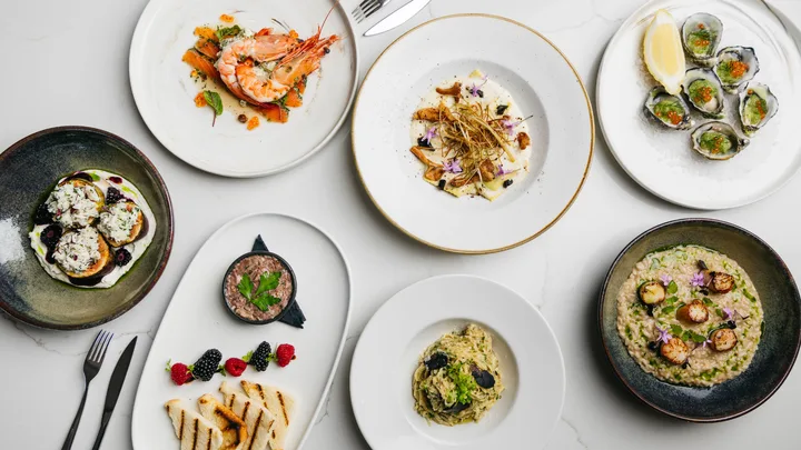 A selection of dishes at the Bistro Manly at Manly Pacific