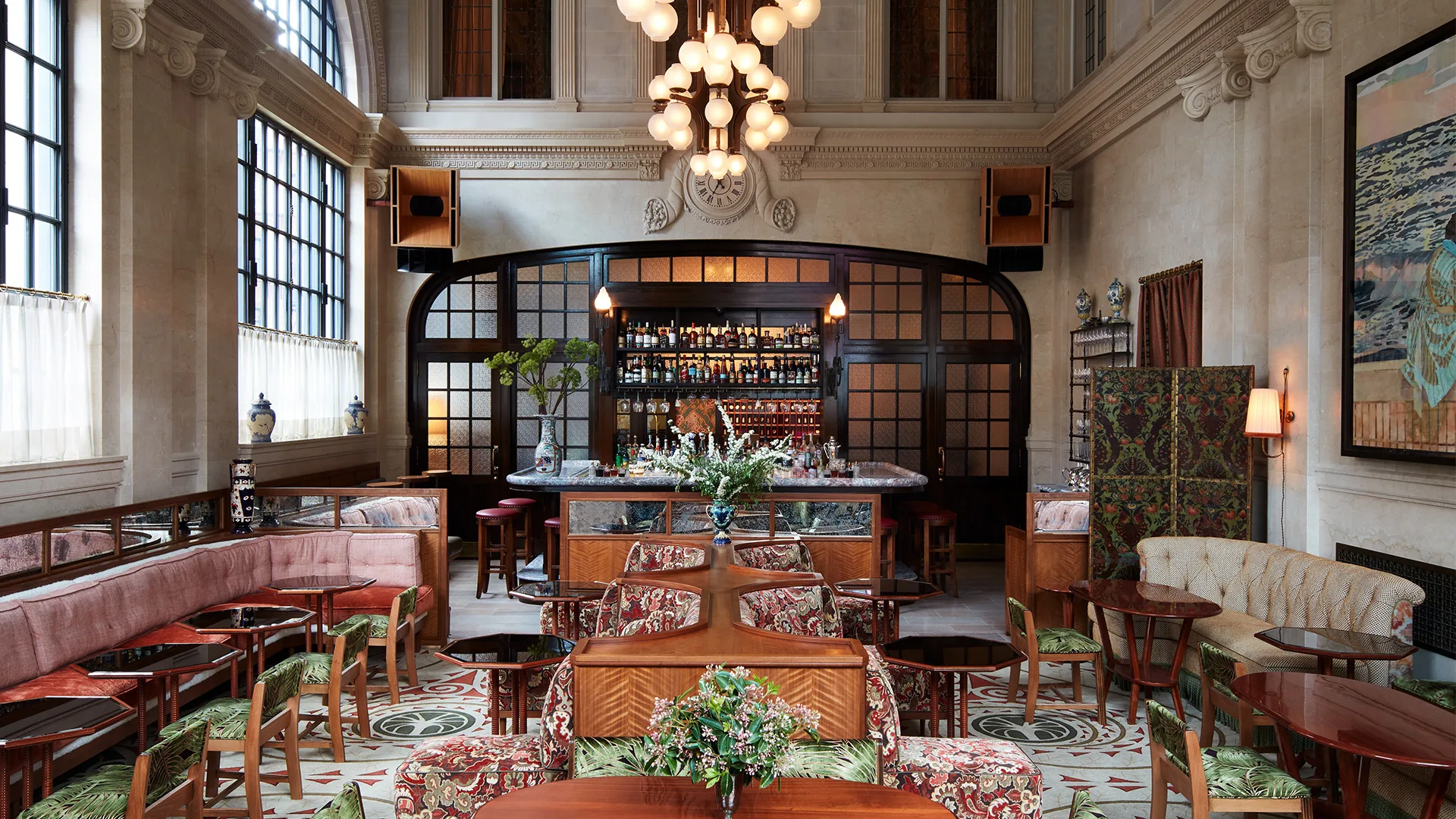 The Swan Room at Nine Orchard.