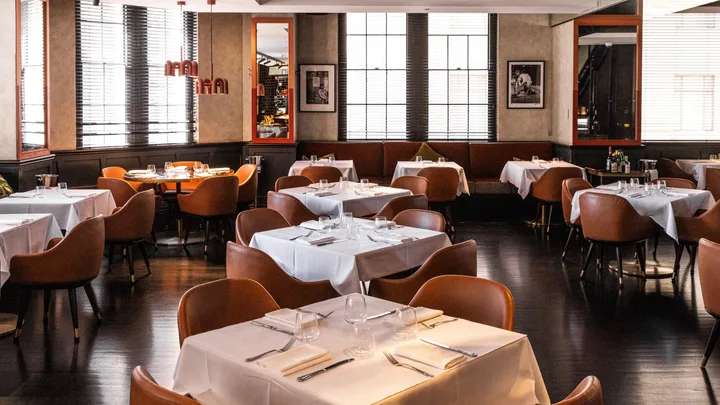 The contemporary and cosy Gowings Restaurant at QT Sydney