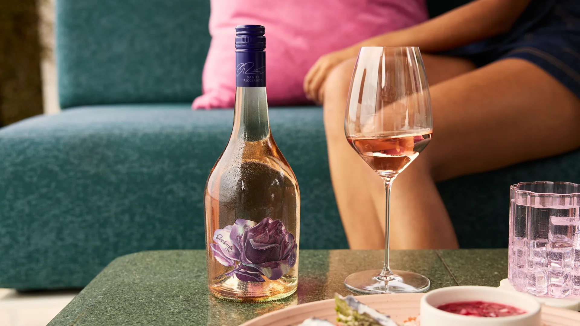 Daniel Riccardio's new rosé, Enchanté Rosé