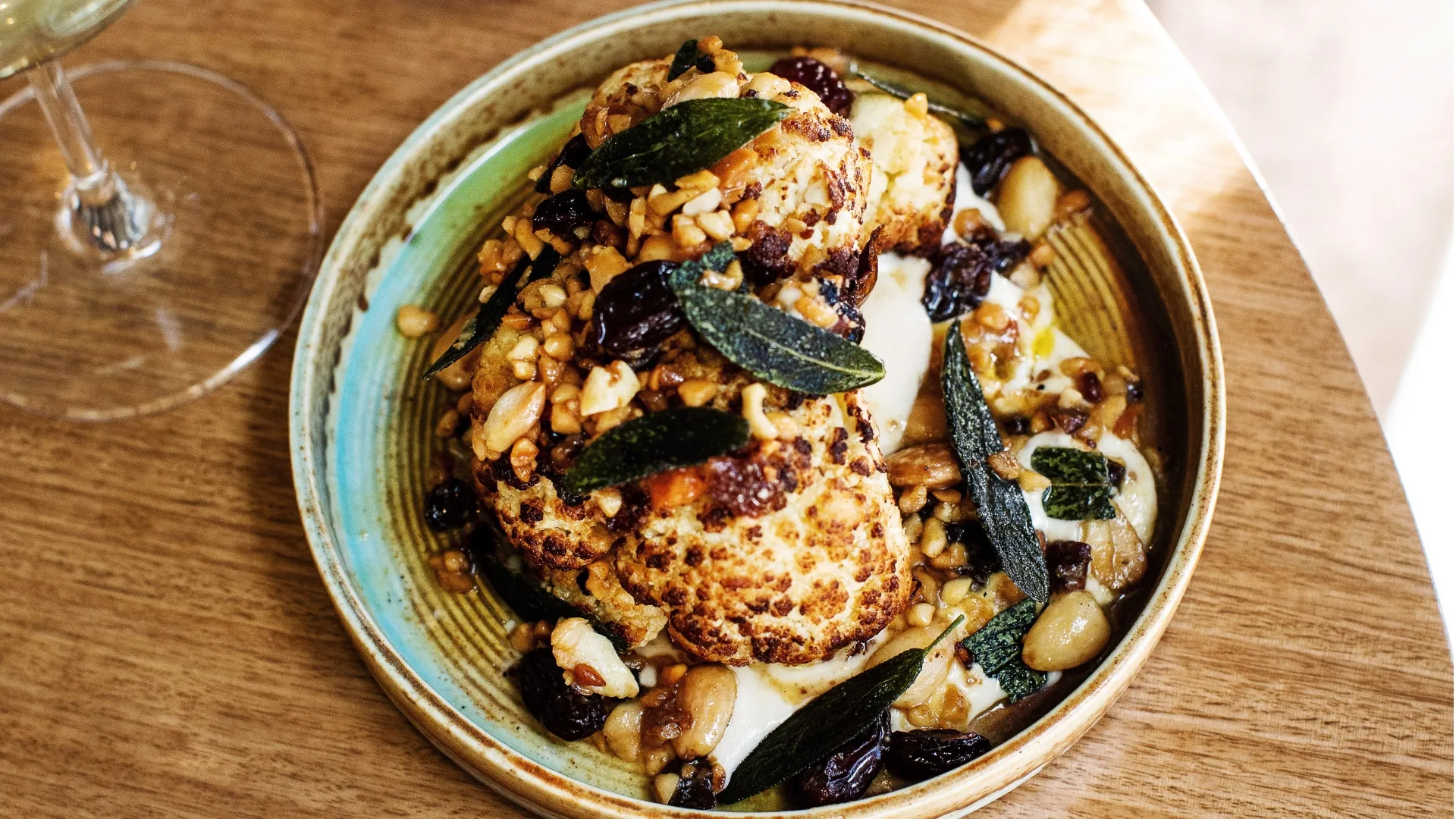 Cauliflower dish at E'cco Bistro, Brisbane