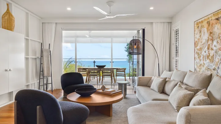 Dreamy neutrals rule the roost in The Villa at Lizard Island Resort