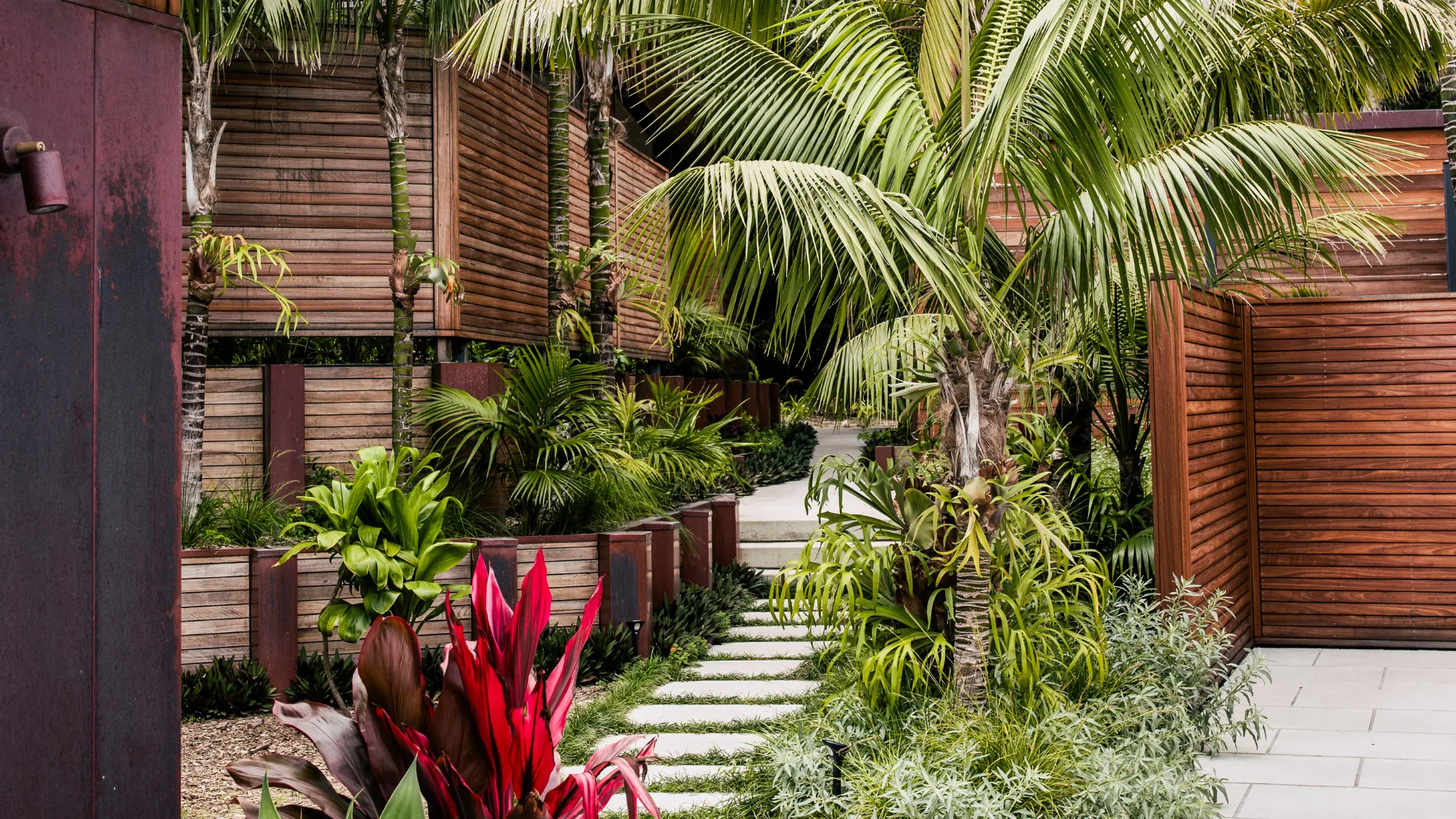 Island House with lush greenery on Lord Howe Island NSW