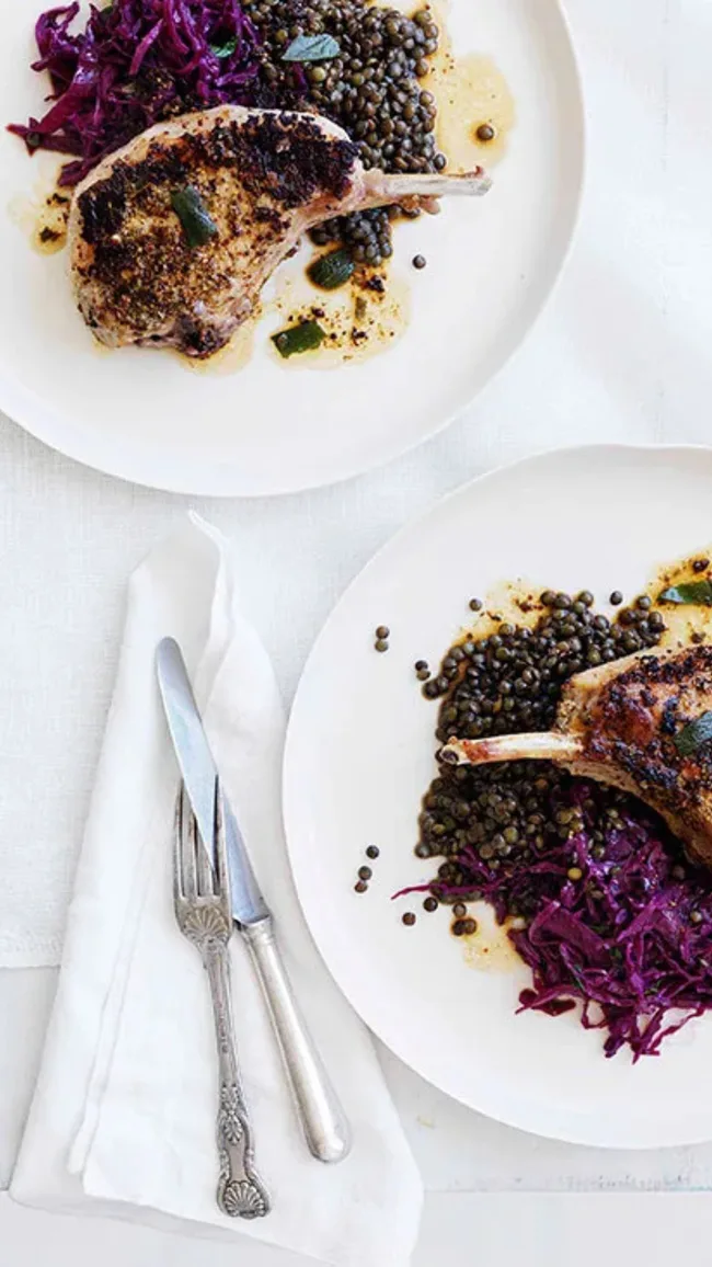 Easy Pork Dinners Pork Cutlets with Red wine