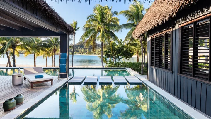 Best Fiji resort six senses private pool and villa