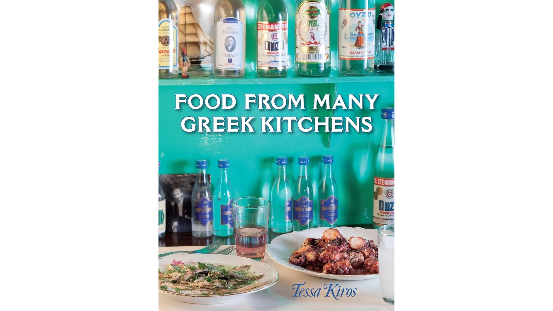 Cover of Tessa Kiros' Food from Many Greek Kitchens cookbook