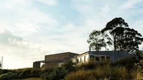 Oirthir restaurant exterior in regional Tasmania