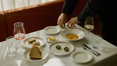 A spread at new Melbourne restaurant, Harriot