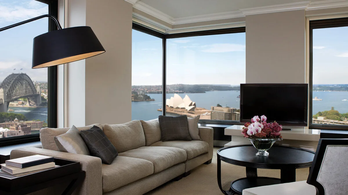 Presidential Suite at Four Seasons Sydney hotel