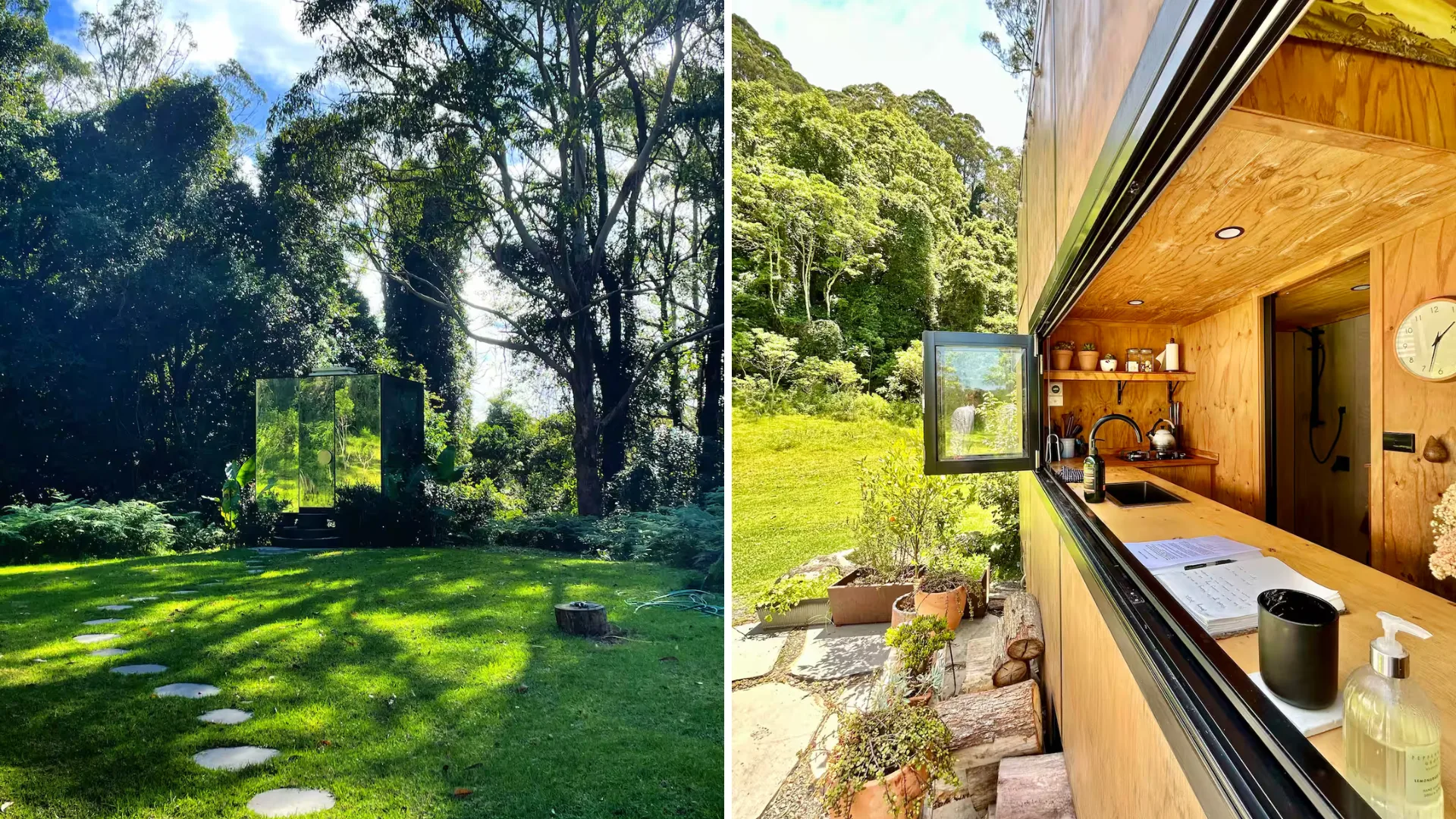 Arabella eco cabin airbnb in shoalhaven, new south wales