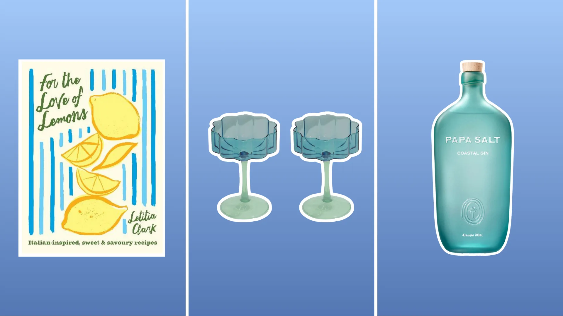 A collection of luxury housewarming gifts for the home