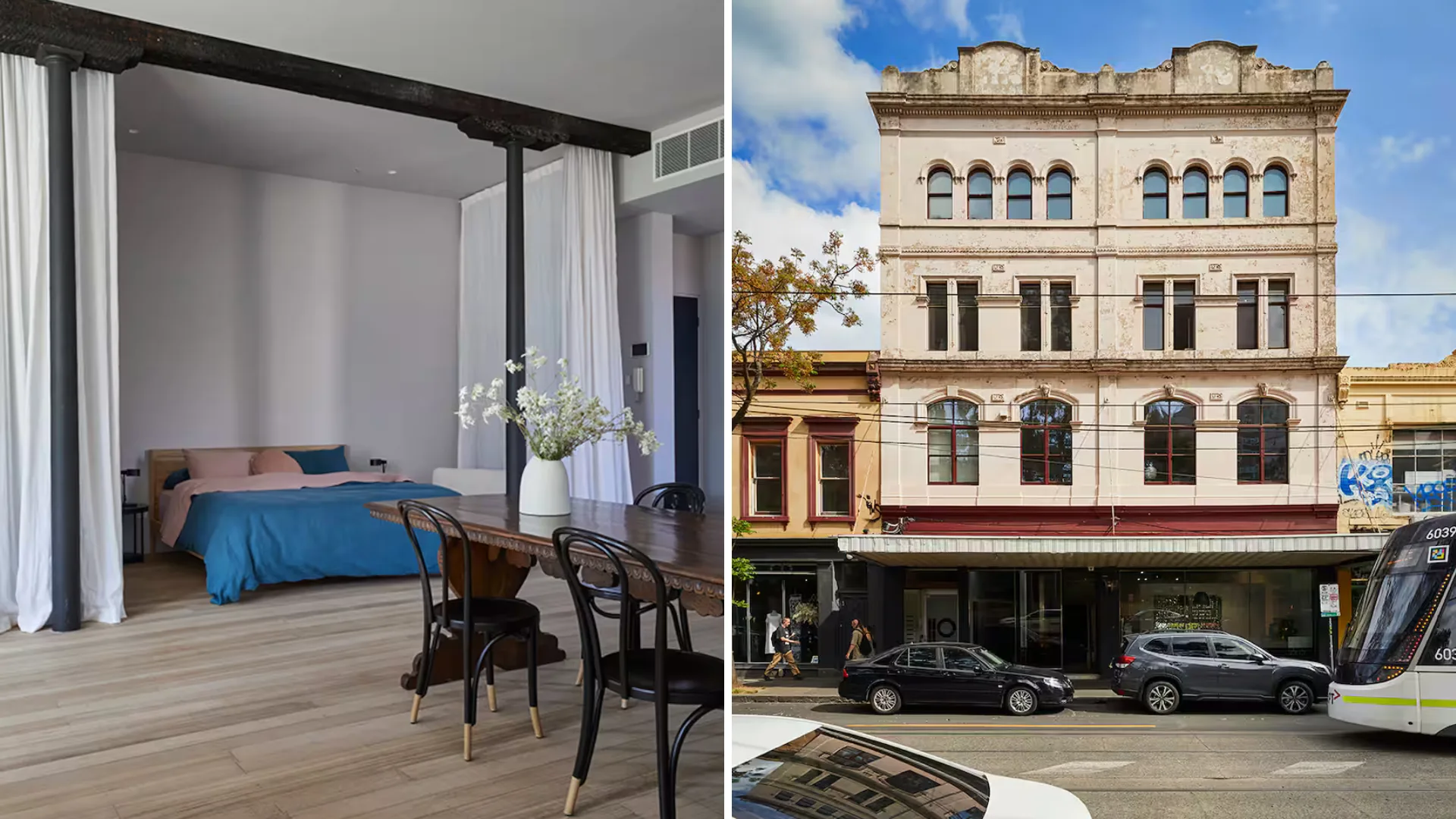 Gertrude St loft airbnb in Fitzroy, Melbourne