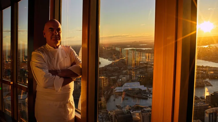 Celebrated chef, Mark Best at Sydney Tower's Infinity by Mark.