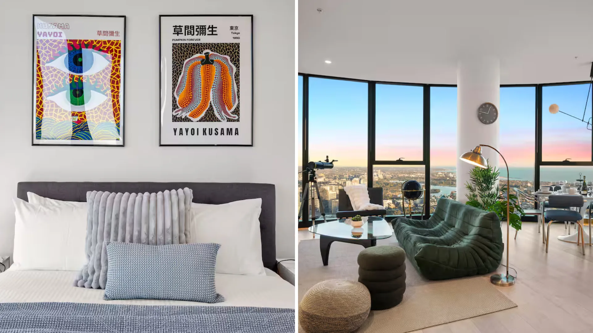 Apartment airbnb stay in Melbourne, Victoria