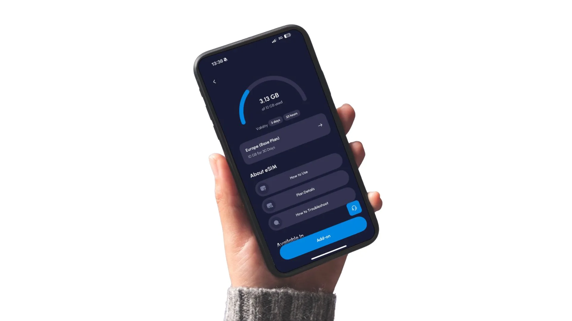 Nomad has eSIMs for individual countries, regions or global travel.