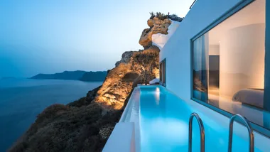 Adronis luxury suites in Santorini, Greece