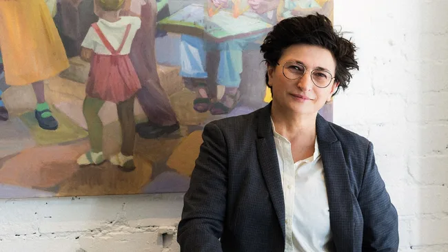 Portrait of Angie Giannakodakis, our Restaurant Personality of the Year in 2025