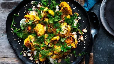 Cauliflower salad, a perfect springtime dish