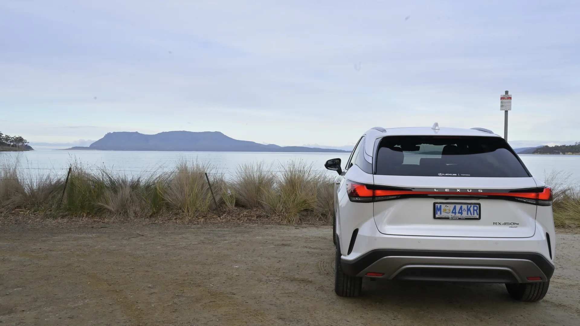 Lexus car parked at Spring Bay