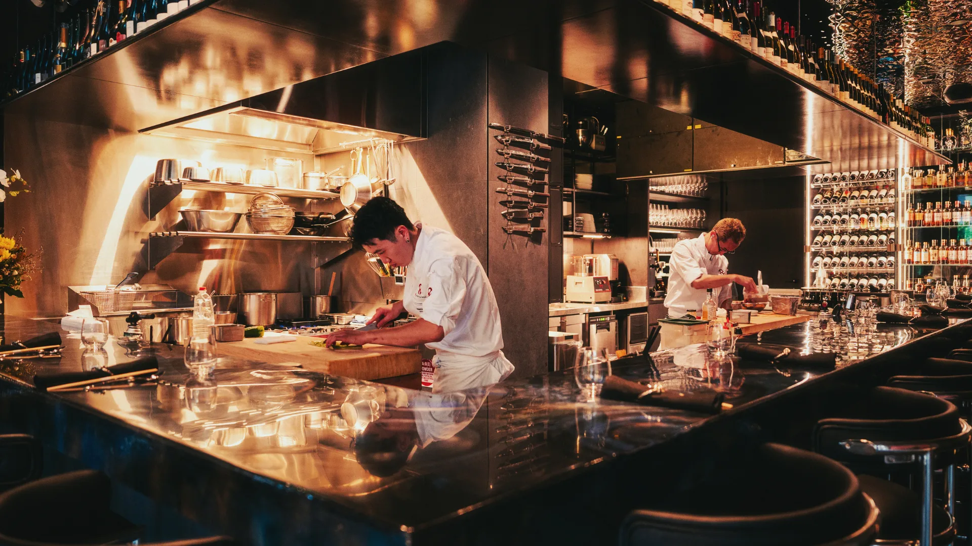 The buffet at R by Raita Noda restaurant, Sydney