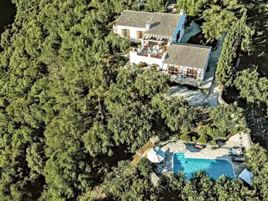 Amazing Views from a Tranquil Accessible Villa in Corfu, Greece
