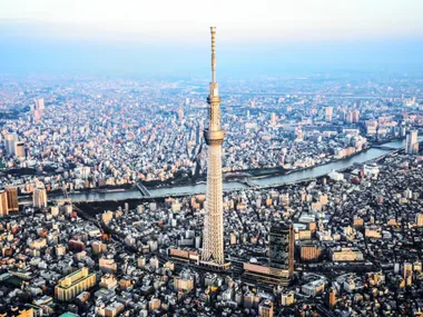 Tokyo Skytree aerial view