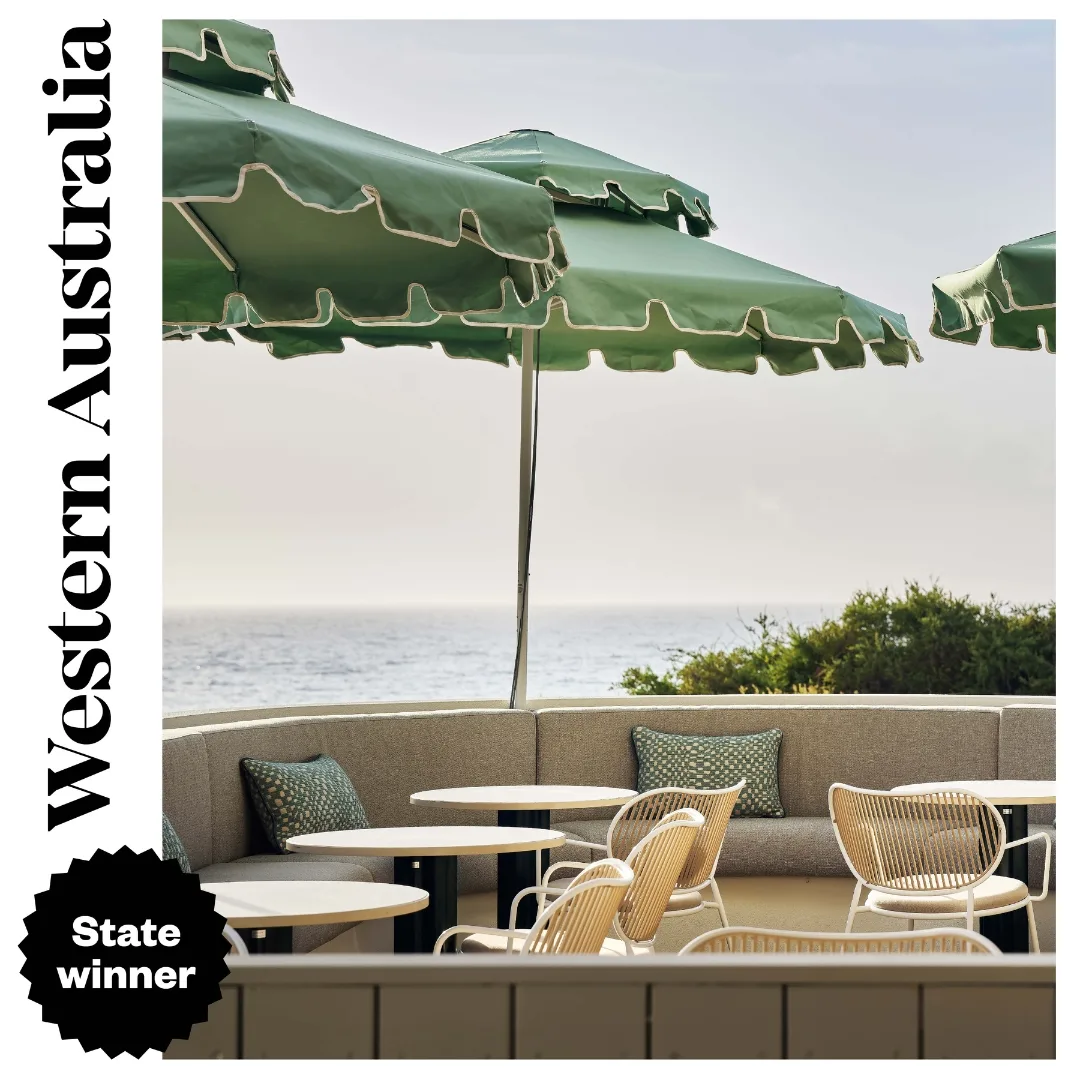 Best restaurant in WA is Gibney overlooking Cottesloe Beach