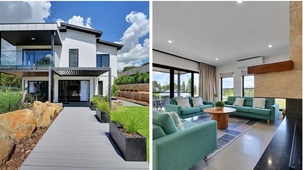 Grant Stirling, a large luxurious modern home In Orange NSW