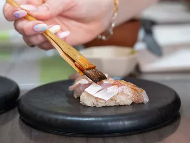 Make sushi with a sushi chef and gain insider knowledge in Tokyo, Japan