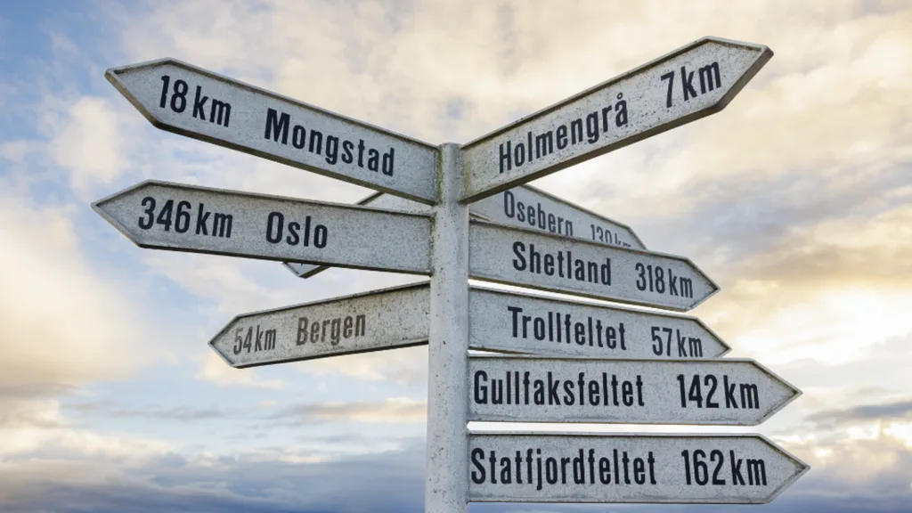 Norwegian road signs