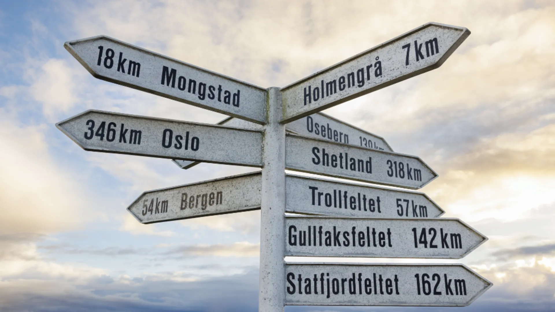 Norwegian road signs