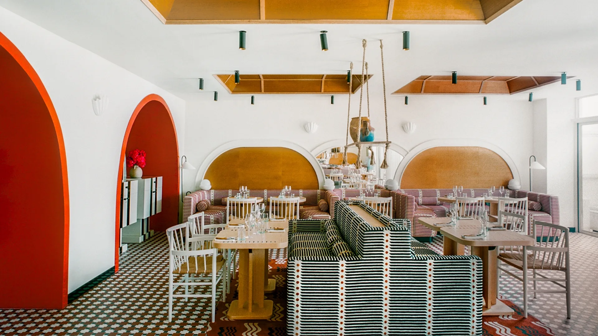 The dining room at Regina Experimental