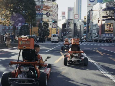 Official Street Go-Kart experience in Shibuya, Japan