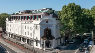 The exterior of new Sydney Hotel 25hours hotel the Olympia