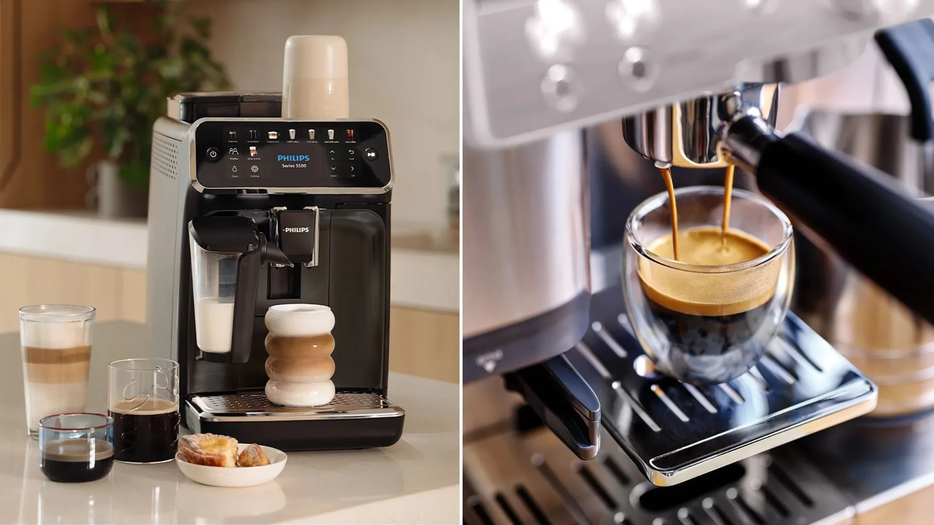 Best home coffee machines Australia, with premium and new models including the Philips Serieso 5500 and Ninja Luxe Cafe Premier Espresso machine