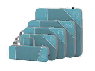 Compression packing cubes