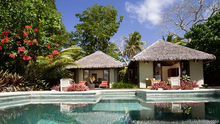 Poolside at Eratap Beach Resort Vanuatu