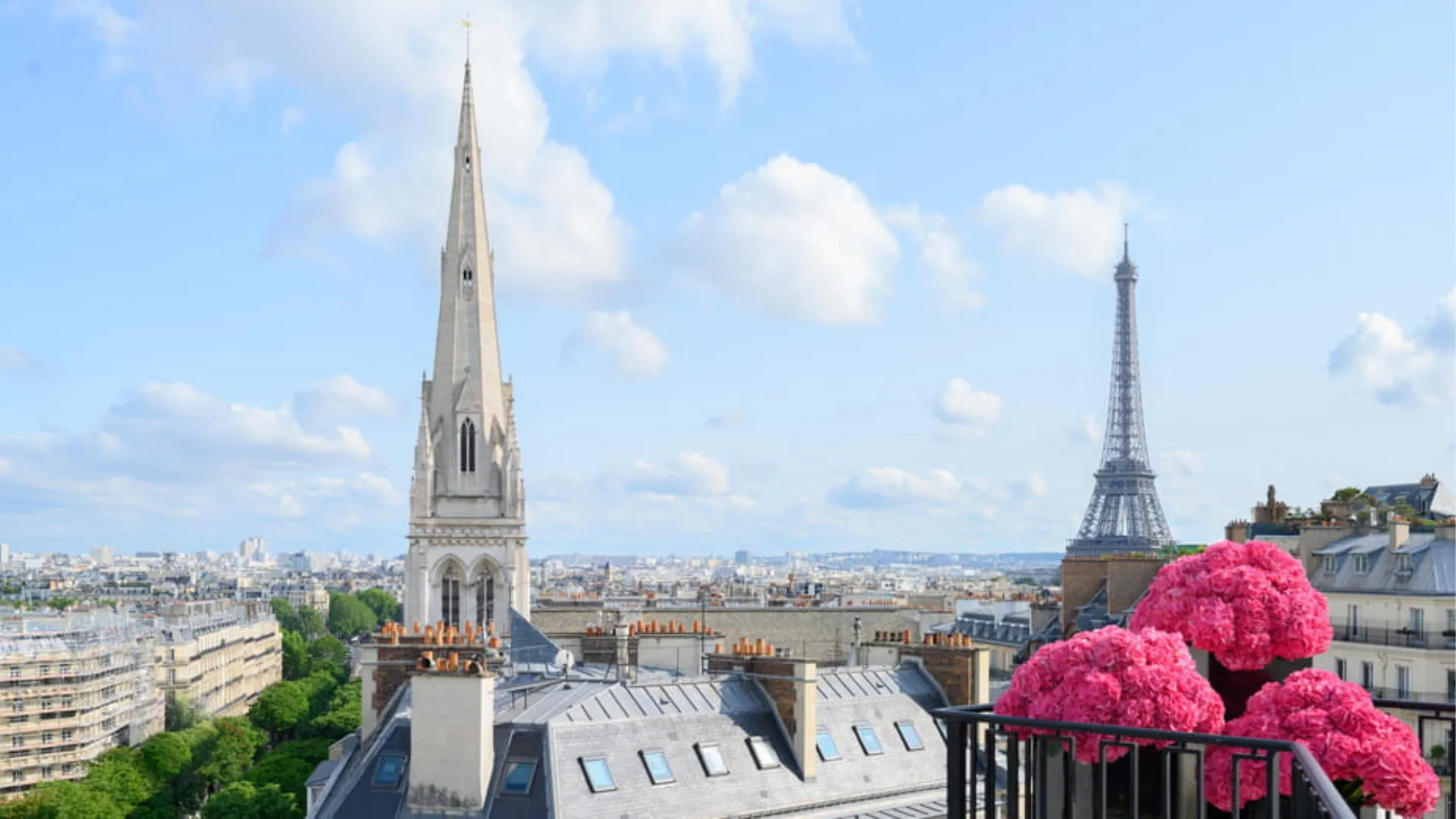 Four Seasons hotel George V, a luxury hotel in Paris, France
