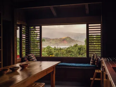 The most unique view of Hanalei Bay from Airbnb in Princeville, Hawaii