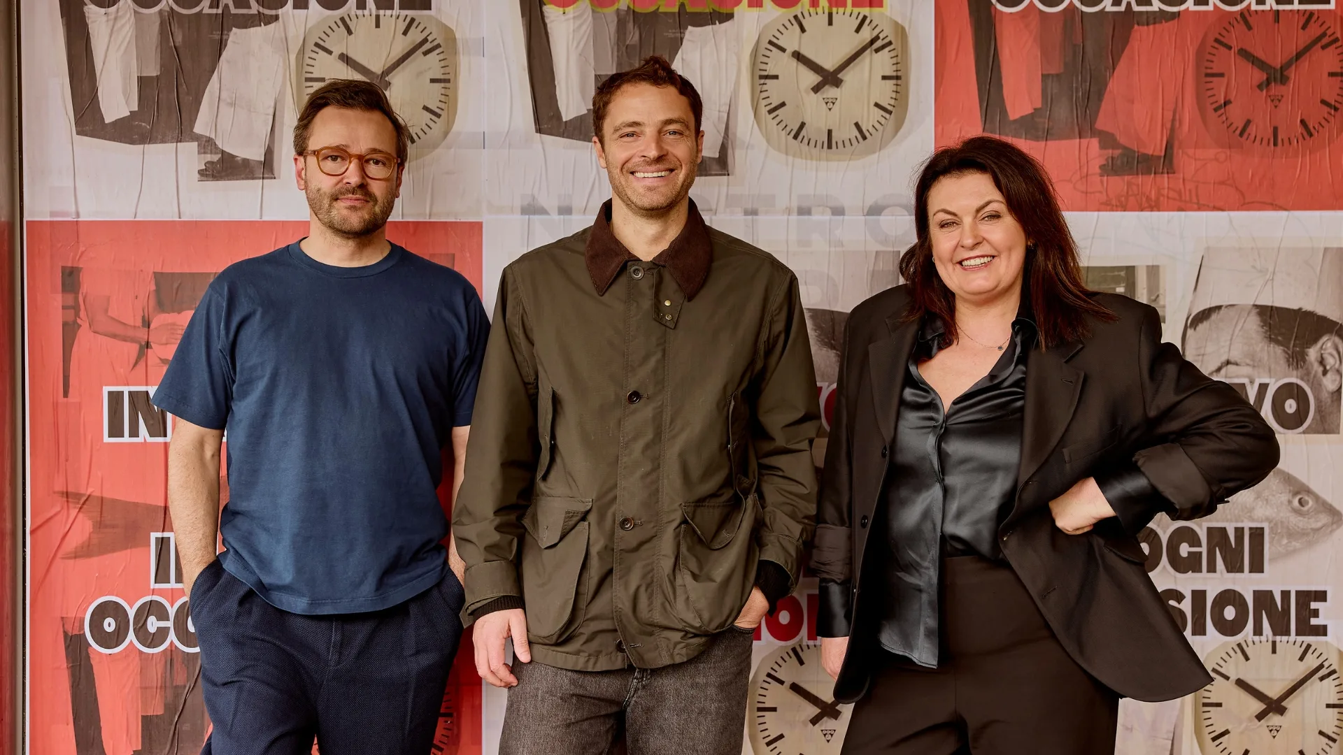 A picture of three people: Dion Hall, Jamie Valmorbida and Karen Martini