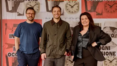 A picture of three people: Dion Hall, Jamie Valmorbida and Karen Martini