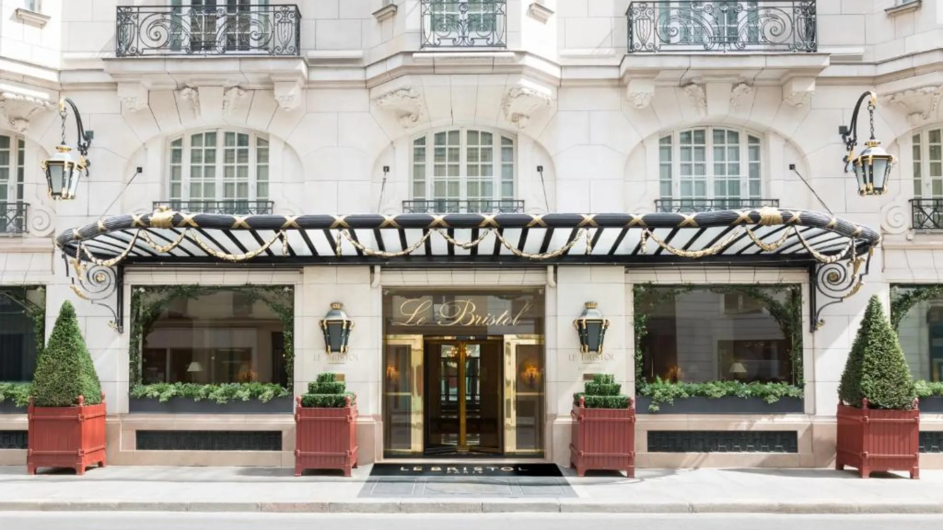 Le Bristol, a luxury hotel in Paris, France